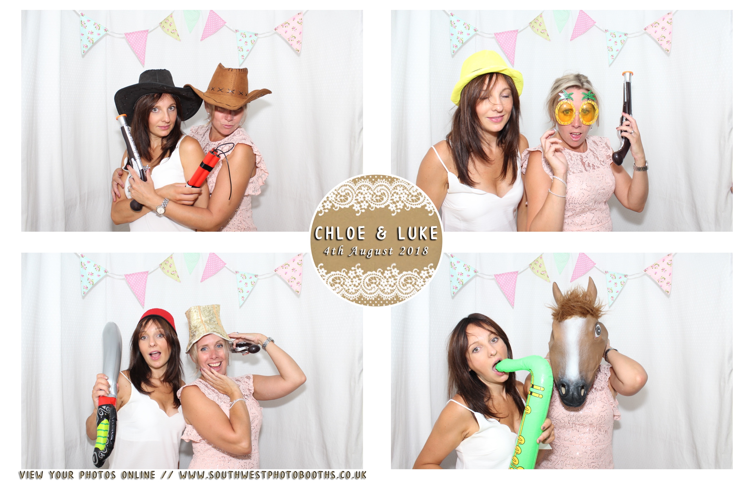 Chloe and Luke | View more photos from the event at gallery.southwestphotobooths.co.uk/u/SWPB/Chloe-and-Luke